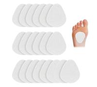 20 PCS Felt Metatarsal Pads for Women & Men 3M Adhesive Forefoot Cushion Pads, Extra Thick Ball of Foot Support for Metatarsalgia, Hammer Toes, Morton’s Neuroma Fat Pad Atrophy Relief