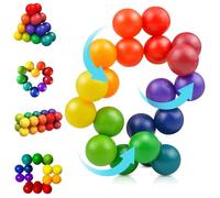 20 Pcs Fidget Toys for Kids, Sensory Toys for Autism, Autism Rainbow Fidget Ball, ADHD Fidget Toys, Special Needs Early Development Sensory Toys for Toddlers 3-12 Girls, Boys