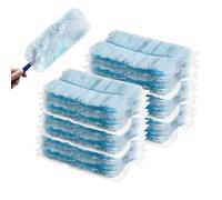 20 Pcs Flas h Dust Magnet Refill,Dust Magnet Refills,Flas h Duster Refills,Blue Dusters Refills for Cleaning Dust Dirt Hair（No handle included）