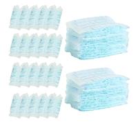 20 Pcs Flash Dust Magnet Refill, Flash Duster Dust Magnet Refills, Disposable Duster Heads, Fluffy Dusters Refills, Blue Dusters Refill for Cleaning Dust Dirt Hair, for Keyboard Office Desk, No Handle