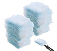 20 PCS Flash Dust Magnet Refills, Flash Duster Dust Magnet, Disposable Duster Heads, Fluffy Dusters Refills, Blue Dusters Refill for Cleaning Dusting Dirt Hair