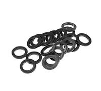 20 Pcs Flat Rubber Washers 15mm Internal Diameter 23mm Outer Diameter 2.5mm Thickness
