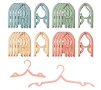 20 Pcs Folding Clothes Hanger, Travel Hangers, Portable Coats Hangers, Foldable Space Saving Coat Hanger, Multifunction Travel Accessories for Holiday Camping Home Travels Outdoor Camping