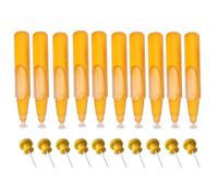 20 Pcs Fruit Fly Traps with Attractant Liquid - Reusable Plastic Drosophila Traps for Home, Farm & Orchard Insect Control