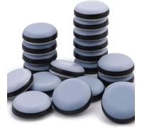 20 Pcs Furniture Sliders Set, 25 mm Self Adhesive Furniture Gliders for Sofa Table Chair Carpet Hardwood Floors,Heavy Duty Round Furniture Movers Sliders