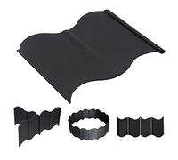 20 Pcs Garden Lawn Edging Plastic Flexible Grass Border Edge DIY Outdoors Grass Barrier for Landscaping Lawns Patio Pathway