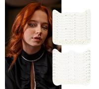 20 PCS glitter freckles face tattoo,Gold Face Temporary Tattoo, Sparkle Stardust Speckle Makeup Patches for Party, Temporary Face Freckles For Women Festival Makeup Rave Accessories
