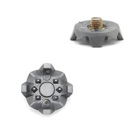 20 Pcs Golf Shoe Spikes Replacements Kit With Removal Tool - Golf Cleats Replacement - Compatible With Pins Interfaces From Various Brands(Grey)