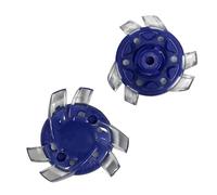 20 Pcs Golf Shoes Spikes Replacement With Wrench - Compatible With FootJoy, Nike, Callaway, Puma, ASICS, SQAIRZ, Payntr, Under Armour, Adidas, Fast Twist 3.0(Dark blue)