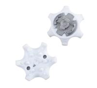 20 Pcs Golf Shoes Spikes Replacement With Wrench - Suitable For Adidas，Skechers, Callaway, Puma, Oakley, FootJoy，Pins Systems(White)