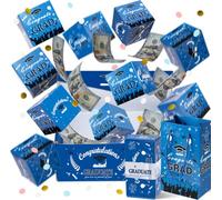 20 Pcs Graduation Surprise Gift Box with 2.9 in / 7.4 cm Cubes, 2026 Graduation Gift Box for Cash, Favors, Party Celebration, Congrats Grad Present Boxes