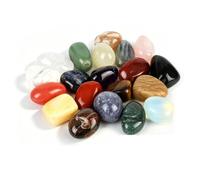 20 Pcs Healing Crystals, Natural Polished, Multicolor, Symbol of Good Luck | Crystal Gifts, Portable, 2-3cm, Irregular Shapes, for Yoga Balancing, for Meditation, for Reiki, for Stress Relief