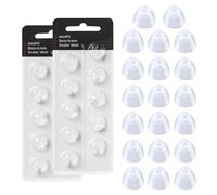 20 Pcs Hearing Aid Domes for Oticon Replacements 10mm Domes Double Vent Hearing Aid Domes Silicone Ear Tips Hearing Aid Accessories Compatible with Oticon Minifit