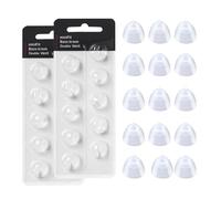 20 Pcs Hearing Aid Domes for Oticon Replacements 8mm Domes Double Vent Hearing Aid Domes Silicone Ear Tips Hearing Aid Accessories Compatible with Oticon Minifit