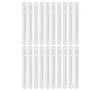 20 Pcs Heavy-Duty Plastic Drawer Slides 180x35mm - Durable Drawer Runners for Smooth Operation Ideal for Cabinets Furniture and DIY Projects