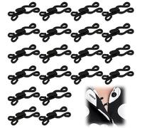20 Pcs Hook and Eye Fastenings for Clothes, Hooks and Eyes for Sewing, Hook and Eye Latch Clothes Suitable for DIY Sewing Enthusiasts