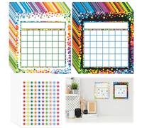 20 Pcs Incentive Reward Chart Set with 1200 Pieces Star Stickers, Kids Sticker Chart Behaviour Charts for Children, Star Charts for Kids Students, Motivate Responsibility and Good Behavior