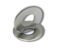 20 PCS M10 Washers, A2 304 Stainless Steel Washers, 10.5mm Inner Dia, 25mm Outer Dia, 1.5mm Thick, washers for screws & Bolts, Flat Repair, Household