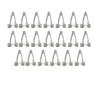 20 Pcs Metal Interior Trim Panel Lining Spring Clips Vehicle Interior Upholstery Retainers Auto Replacement Parts for Most Cars