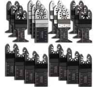20 Pcs Mix Oscillating Saw Blades, Professional Wo