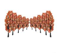 20 Pcs Model Trees for Train Layout and Sand Table Scenery, Designed for Street Park and Miniature Landscape Decoration