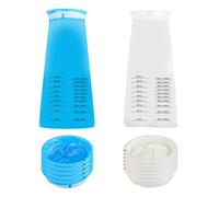 20 Pcs Motion Sickness Bags for Vehicles - 1000ml Disposable Nausea Pouches, High-Density Emesis Containers with Snap Closure, Travel & Pregnancy Use (Blue/White) for Cars, Aircraft & Morning Sickness