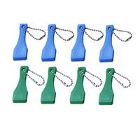 20 Pcs Multi-Color Lottery Ticket Scratcher Tool, Plastic Scraper/Lotto Scratcher Tool for Lottery Ticket (Blue+Green)