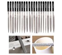 20 PCS Needle File Set,Diamond Files Set, Mini Metal Needle File File Repair Tool for Wood Working and Metal Working