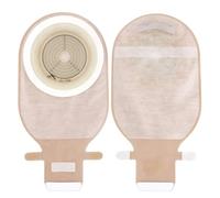 20 PCS Ostomy Supplies Colostomy Bags One Piece Ostomy Bag Ostomy Drainable Pouch for Ileostomy Stoma Care Cut to Fit (20-70mm)