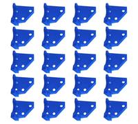 20 Pcs/Pack Flooring Installation Shims Double Density 1/4" and " Trilateral Shape for Stable Placement Direct Current Use Accommodates Various Floor Materials Prevents Bending Difference Spacers