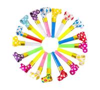 20 Pcs Party Blowers for Kids/Adults,Birthday Party Blower,Party Whistles Blowers Kids,Colourful & Fun Whistles for Kids, Party Horn Toys, for Birthdays,New Year,Graduation,Party Bag Fillers Gift