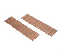 20 pcs PCB Experiment Board 1x2.6 Inch Single-Sided Copper-Plated with 9x25 Hole Grid for Electronic Circuit Prototyping and Education