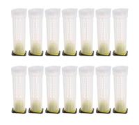 20 Pcs Plastic Bee Breeding Cage Queen Rearing Protective Cover Tool