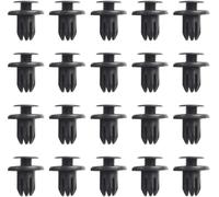 20 Pcs Plastic Clips Wheel Arch Liner Fastener Clips for Mini For Cooper R50 R52 R56, Door Bumper Panel Trim Fender Liner Sealing Strip Fixed Clips Fasteners Retainer Push Type Retainer Clips