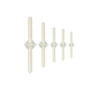20 Pcs Plastic Needle Hinge Stick Pivot Pinned Round Hinges Stitch Pin Compatible With RC Aircraft Model Accessories And Similar Parts(20 PCS D3X48MM)