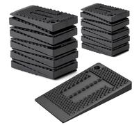 20 Pcs Plastic Wedges, Levelling Feet Shims, Furniture Wedges Levellers, Non-Slip Flexible Packers and Shims, Levelers Pads Rubber Feet for Furniture, Cabinets, Table Feet, Chairs