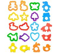 20 Pcs Play Doh Tools Set - Animal Shape Cutters, Fun Modelling Tools for Clay and Dough, Safe and Durable, Perfect for Toddlers and Kids, Creative Playdough Set