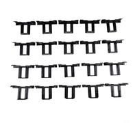 20 Pcs Practical Solar Panel Drainage Clips to Prevent for Water Accumulation (30mm)