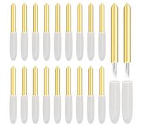 20 Pcs Premium Fine Point Blade for Cricut Maker/Maker 3, Anglecai Fine Point Cutting Blade for Cricut Explore Air 1/2/3/, Replacement Blade for Slicing Cuts Glitter Vinyl