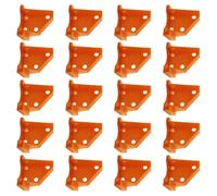 20 Pcs Premium Polystyrene Floor Shims Trilateral Structure Double Spacing Preferences 1/4" " for Grip Ensures Expansion Difference Twelve Hundred Laminate Wood Installation Spacers