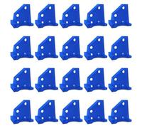 20 Pcs Premium Polystyrene Floor Shims Trilateral Structure Double Spacing Preferences 1/4" " for Grip Ensures Expansion Difference Twelve Hundred Laminate Wood Installation Stable Spacers