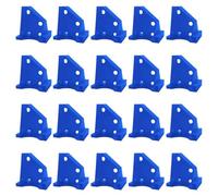 20 Pcs Premium Polystyrene Floor Shims Trilateral Structure Double Spacing Preferences 1/4" for Grip Ensures Expansion Difference Twelve Hundred Laminate Wood Installation Royal Spacers