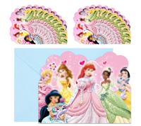 20 PCS Princess Party Invitations Kids, Party Invites with Envelopes,Party Invitations Birthday Cards Birthday Invitations for Kids Girls Boys