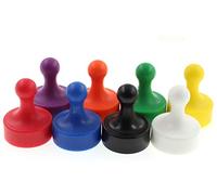 20 Pcs Push Pin Magnets Assorted Color Fridge Magnet Extra Strong for Refrigerator Dry Erase Board Magnetic Whiteboard