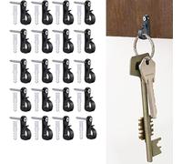 20 Pcs Q-Hanger, Home Christmas Lights Hanger Hooks with Phillips Screw for Garage New Year Party Outdoor Easy Release Wire and Fairy Led Lights, Widthwise Screw