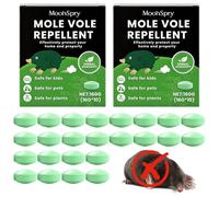 20 Pcs Rat & Mouse Repellent Balls, Rodent Repellent Ball, Peppermint Oil Rat Repellent, Pest Control Balls Effective Against Mice, Cockroaches, Mosquitoes for Home Kitchen Bedroom Garage Garden
