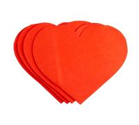 20 Pcs Red Heart Shaped Paper Napkins, Disposable Party Tableware Serviettes for Valentine’s Day, Wedding, Engagement and Anniversary Celebrations, Romantic Dining, Catering Event and Table Decoration