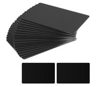 20 pcs Rewritable NFC Tag Black NTAG 215 PVC Cards, Easy Programmable Business Cards with 504 Bytes Memory Compatible with All NFC Enabled Devices