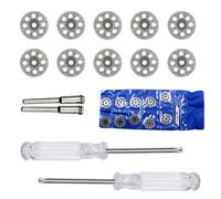 20 PCS Rotary Tool Cutting Discs,Diamond Cutting Wheel Cut off Discs,22mm Resin Cut off Wheels,3mm Mandrels with 4 Connecting Rods and 2 Phillips Screwdrivers for Marble,Metal,Glass,Ceramics