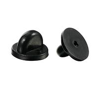 20 pcs Rubber Butterfly Clutch Rubber Pin Backs Replacement Brooch Finding